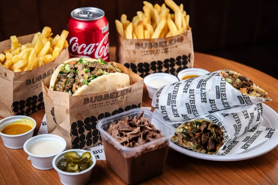 Combo 2 shawarmas + 2 batatas