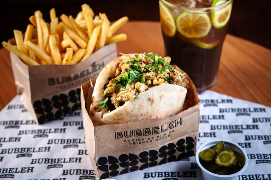 Combo shawarma de frango