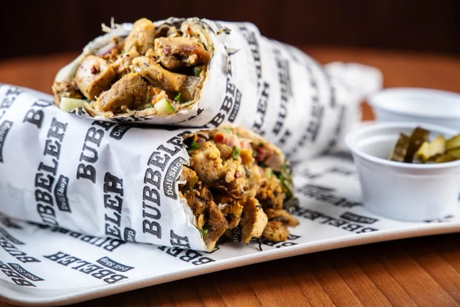 Lafa shawarma de frango (GG)
